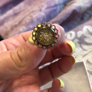 Virgin Saints and Angels Heart earrings